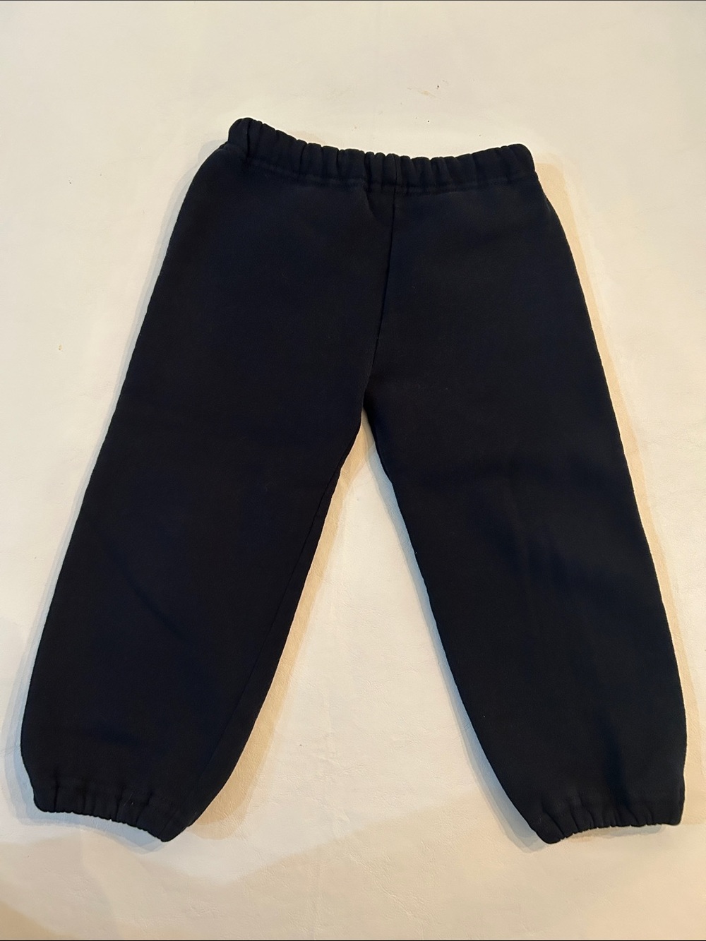 Vintage Kids Black Elastic Waist Jogger Pants